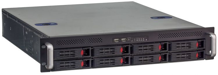 

Корпус серверный 2U Exegate 2U550-HS08 EX281232RUS 19", глубина 550, без БП, 8xHotSwap, USB, 2U550-HS08