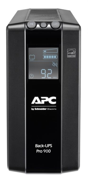 цена Источник бесперебойного питания APC BR900MI 900VA/540W, 6xC13 Outlets(6 batt.), AVR, LCD, Data/DSL protect, 10/100 Base-T, USB, PCh