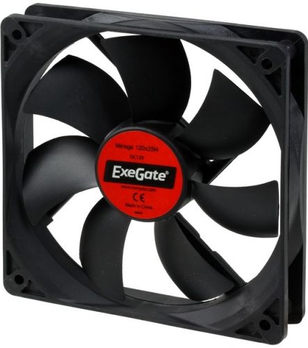 Вентилятор Exegate EX12025H3P EX253951RUS 120x120x25 мм, гидродинамический, 3pin, 1200RPM, 27dBA