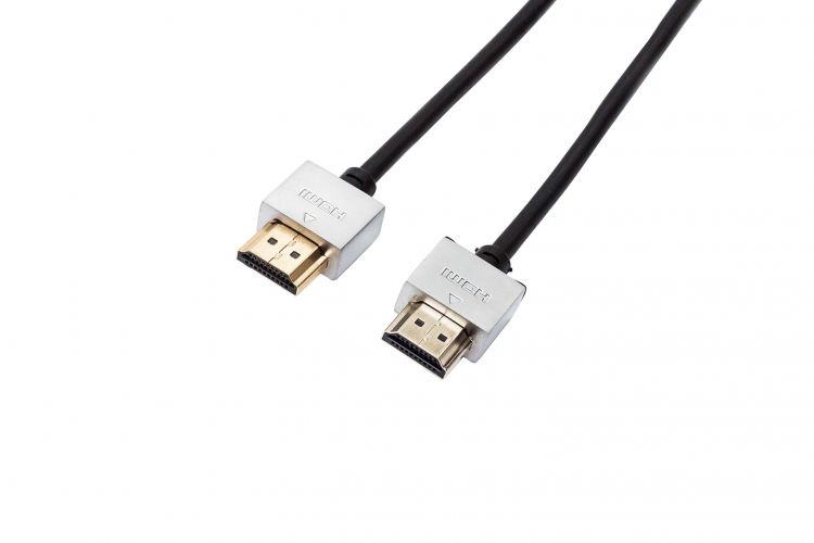 Кабель интерфейсный HDMI Filum FL-CProSL2.1-HM-HM-2M 2 м., slim, ver.2.1, мет. разъемы, медь, черный, разъемы: HDMI A male-HDMI A male, пакет.