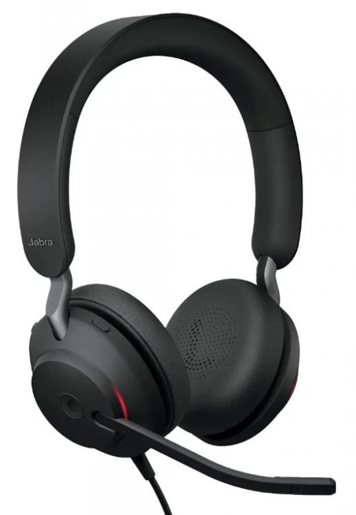 

Гарнитура проводная Jabra Evolve2 40 SE 24189-999-899 Stereo MS, Evolve2 40 SE