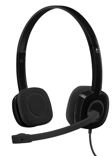 

Гарнитура Logitech Headset H151 Stereo 981-000587 black, 1 x 3.5мм, кабель 1.8м, Headset H151 Stereo