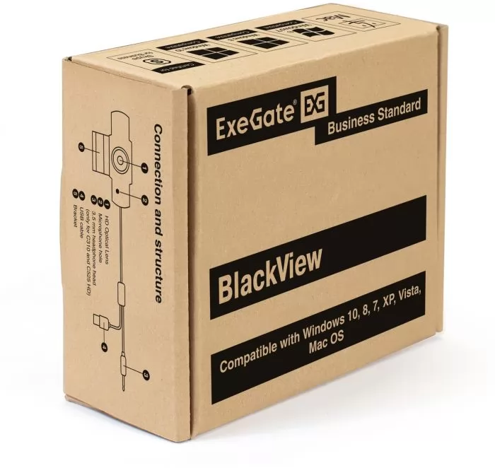 Exegate BlackView C615 Full HD Tripod