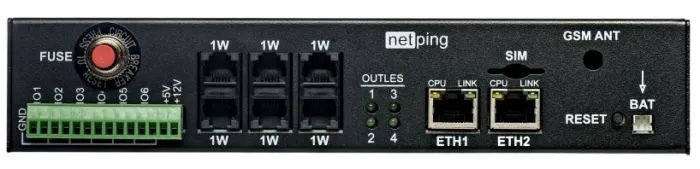 NetPing 4/PWR-220 v6.4/ETH