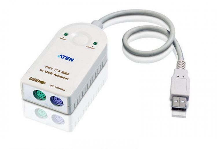 

Конвертер Aten UC100KMA-AT USB<=>2xPS2, A-тип>2xMini-Din6, Male>2xFemale, USB 1.0/1.1, UC100KMA-AT