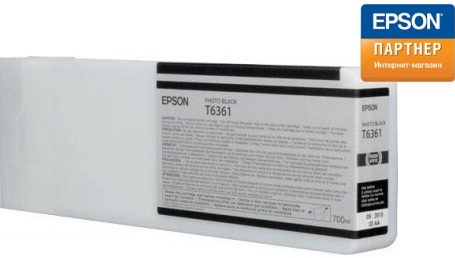 

Картридж Epson C13T636100 для Pro 7900/9900/7700 фото-черный 700 мл, C13T636100