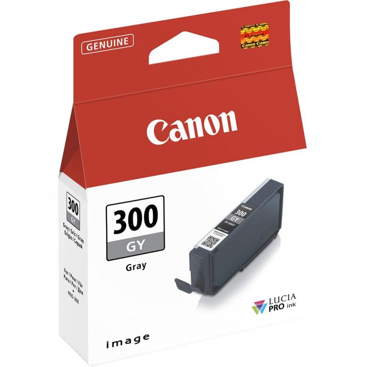 Картридж Canon PFI-300 GY EUR/OCN серый