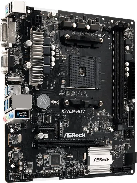 фото ASRock X370M-HDV