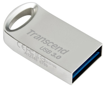 Накопитель USB 3.0 64GB Transcend JetFlash 710 TS64GJF710S серебристый