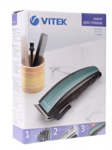 Набор для стрижки vitek vt-1357 vt фиолетовый