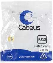 Cabeus PC-TEL-RJ12-0.5m