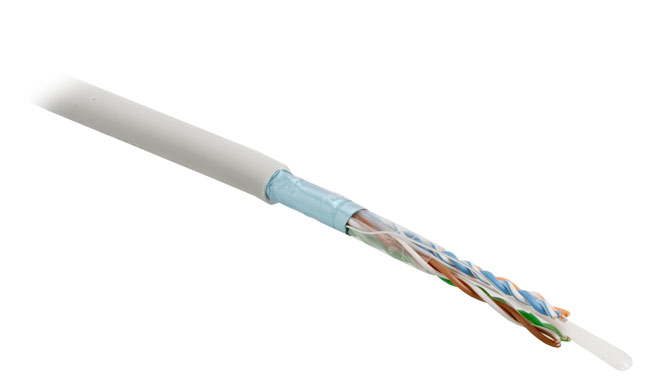 

Кабель витая пара F/UTP 5e кат. 4 пары Hyperline FUTP4-C5E-S24-IN-LSZH-GY-305 24AWG(0.51 мм), медь, одножильный (solid), внутренний, LSZH, нг(C)-HF, с, FUTP4-C5E-S24-IN-LSZH-GY-305