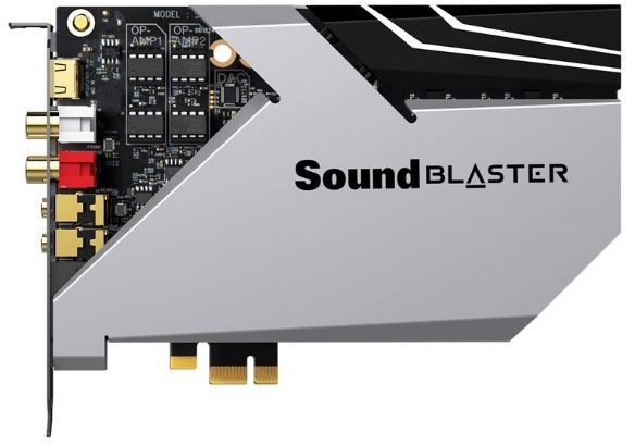 

Звуковая карта PCI-E Creative Sound BlasterX AE-9 внутренняя, Sound BlasterX AE-9