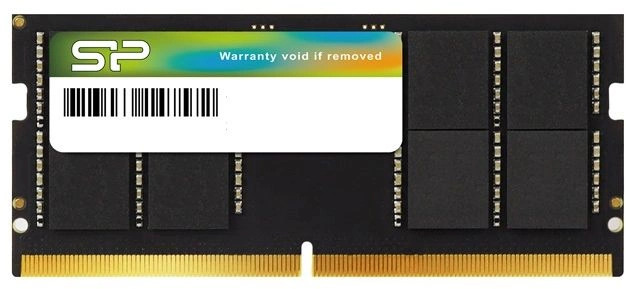 

Модуль памяти SODIMM DDR5 16GB Silicon Power SP016GBSVU520F02 PC5-41600 5200MHz CL42 1.1V, SP016GBSVU520F02