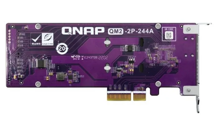 QNAP QM2-2P-244A