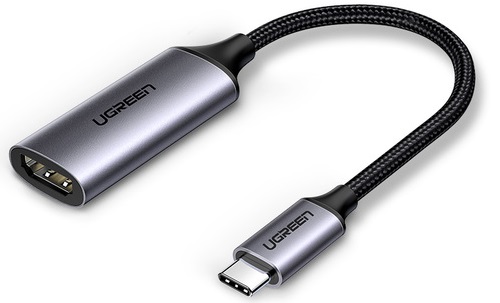 

Адаптер UGREEN 70444 USB-C to HDMI, серый космос, 70444