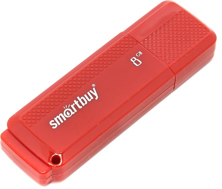 

Накопитель USB 2.0 8GB SmartBuy SB8GBDK-R Dock красный, SB8GBDK-R