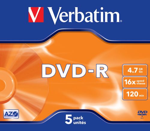 Диск DVD-R Verbatim 43519