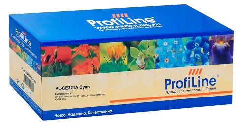 

Картридж ProfiLine PL-CE321A Картридж для принтеров HP LJ CP1525N/CP1525NW/CM1415/1415fnw Cyan 1300 копий ProfiLine, PL-CE321A