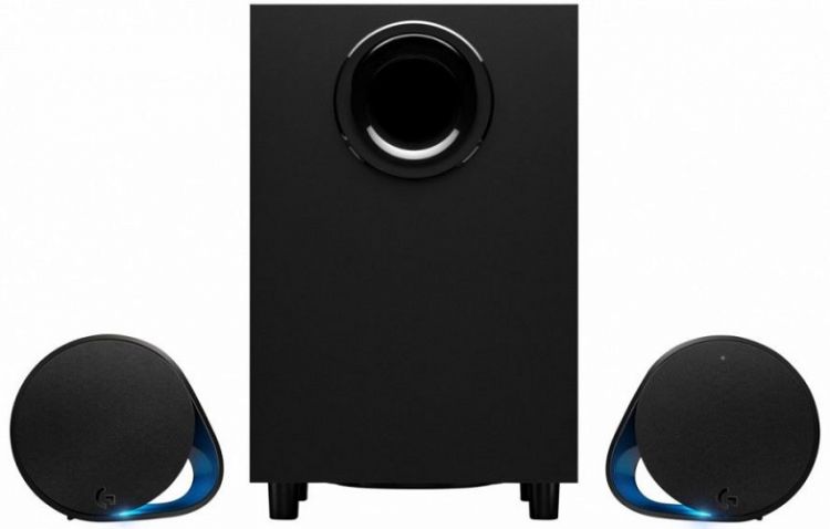 Компьютерная акустика 2.1 Logitech G560 980-001301 120 Вт, 40-18000 Гц, LIGHTSYNC PC Gaming Speakers