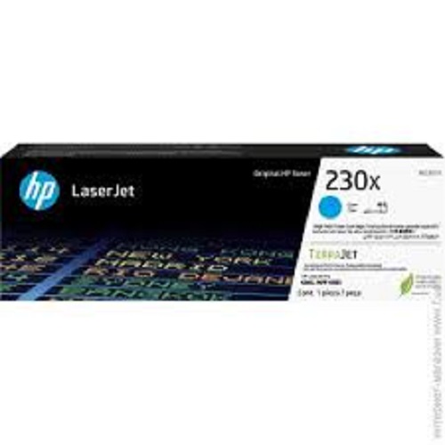 Картридж HP 230X W2301X голубой (5500стр), для HP LaserJet Pro 4203, 4303 - фото 1