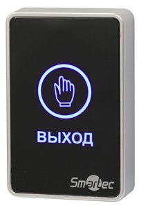 

Кнопка выхода Smartec ST-EX020LSM-BK сенсорная, накладная, пластик, НЗ/НР контакты, 12-24 В(DC), черная, ST-EX020LSM-BK