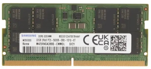 Модуль памяти SODIMM DDR5 32GB Samsung M425R4GA3BB0-CWM PC5-38400 5600MHz CL40 1.1V