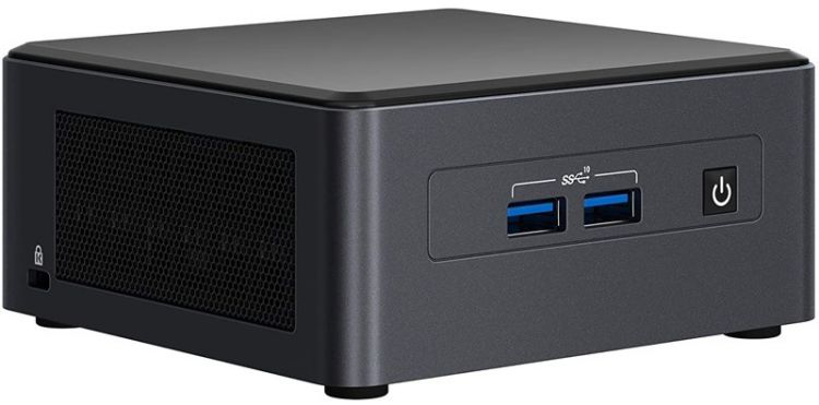 Платформа Intel BNUC11TNHI50002 i5-1135G7, 2*DDR4, 2.5" HDD, 2*M.2 SSD, Iris Xe graphics, 2.5Glan, WiFi, BT, 2*HDMI, 2*DP(USB Type-C), 4*USB 3.0, 3*US