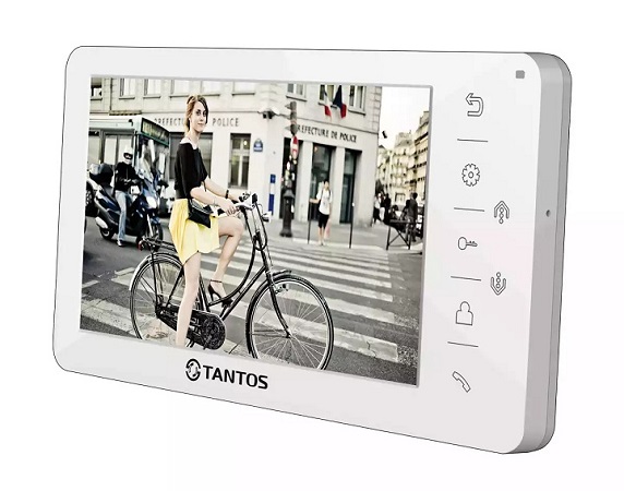 

Видеодомофон Tantos Amelie XL цветной, TFT LCD 7", PAL/NTSC, hands-free,1 вх. от подъездного, 1 вх. от вызывной панели, 2 камеры, адаптирован под коор, Amelie XL