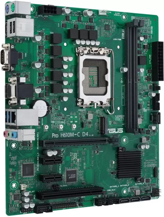 фото ASUS PRO H610M-C D4-CSM