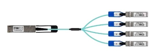 

Кабель LR-LINK LRAOC-QSFP28-4SFP28-3M OPTICAL QSFP28 100G 3M, LRAOC-QSFP28-4SFP28-3M