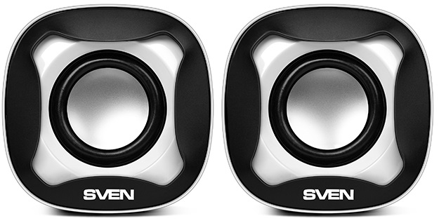 

Компьютерная акустика 2.0 Sven 170 SV-013523 5 Вт, 100-20000 Гц, USB, Black/White, 170