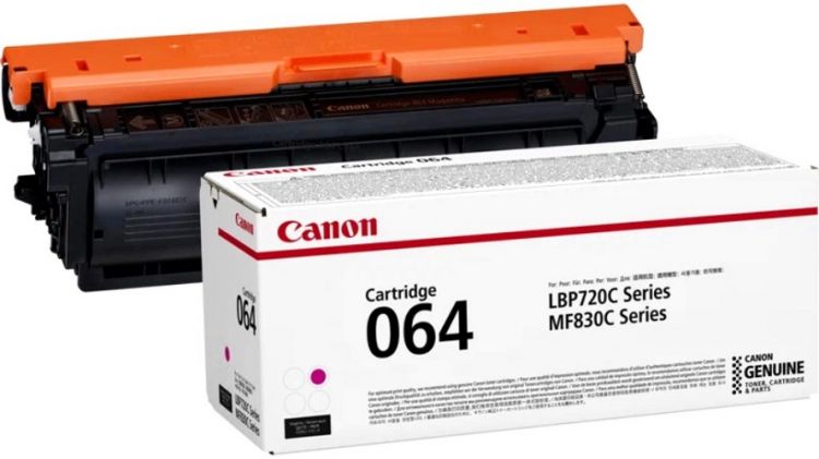 

Картридж Canon 064M 4933C001 для i-SENSYS MF832Cdw, 5000стр, красный, 064M