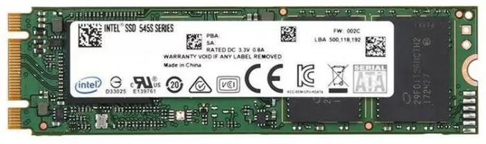 Intel SSDSCKKW256G8X1