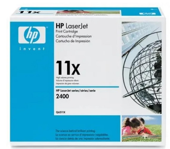 

Тонер-картридж HP 11 Q6511XD черный (2x12000) для LJ 2410/20/30, двойная упаковка (1 коробка), 11