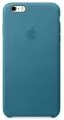 Apple iPhone 6S Plus Leather Case Marine Blue