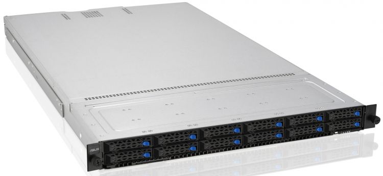Серверная платформа 1U ASUS RS700A-E11-RS12U 2*SP3, 32*DDR4, 12*2.5 NVMe/SATA/SAS HS, 2*M.2, 3*PCIE, 2*10Glan, 2*USB 3.2, VGA, 2*1600W