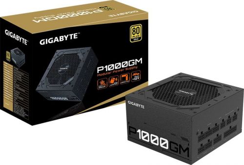 Блок питания ATX GIGABYTE P1000GM 1000W, 80 PLUS Gold, Active PFC, 120mm fan, fully modular GP-P1000GM - фото 7