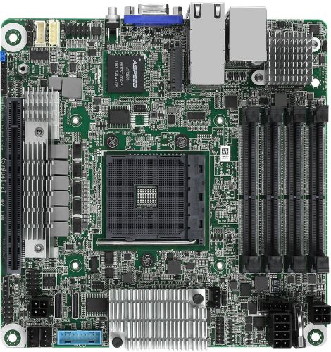 Материнская плата mini-ITX ASRock X570D4I-2T