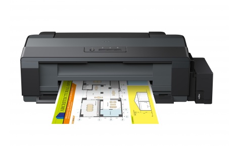 цена Принтер струйный цветной Epson L1300 A3+, СНПЧ, 5760x1440; 30 стр/мин; печать на CD/DVD; USB 2.0 C11CD81403