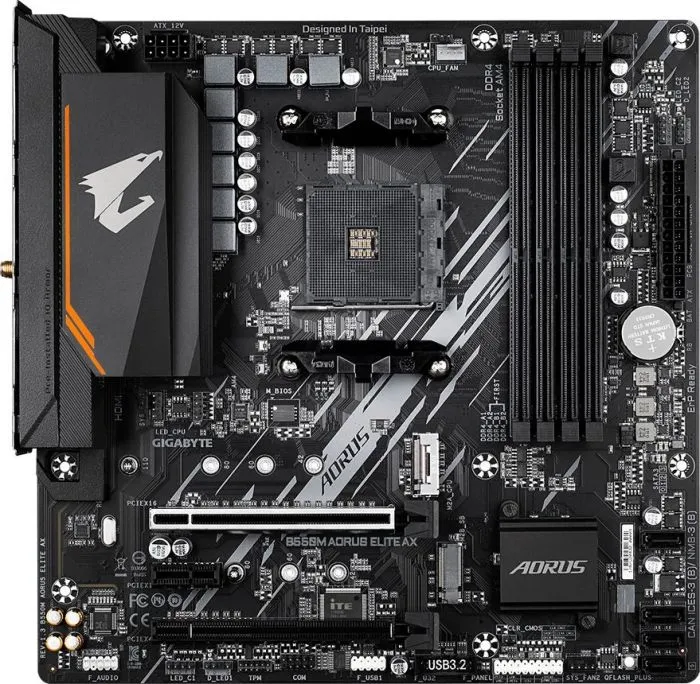 фото GIGABYTE B550M AORUS ELITE AX