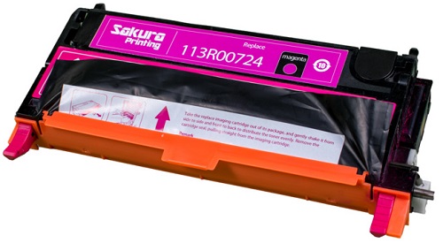 

Картридж Sakura SA113R00724 для Xerox P6180, пурпурный, 6000 к., SA113R00724