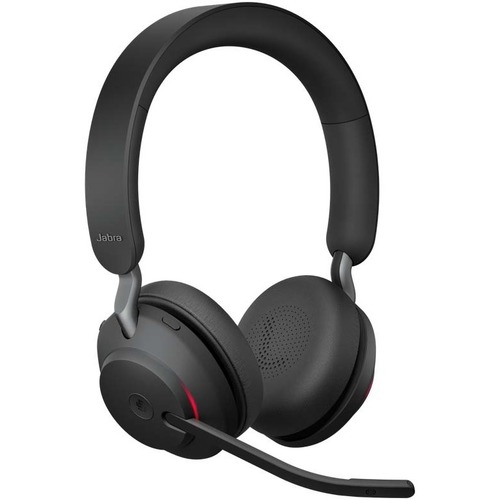 Гарнитура беспроводная Jabra Evolve2 65 26599-999-899 Link380c MS Stereo black беспроводная компьютерная гарнитура jabra evolve2 75 черный