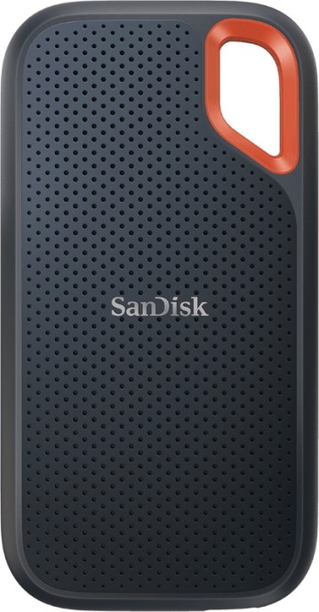 

Внешний SSD USB 3.2 Gen 2 Type-C SanDisk SDSSDE61-500G-G25 Extreme Portable V2 500GB 1050/1000MB/s IP55, SDSSDE61-500G-G25