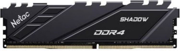 

Модуль памяти DDR4 16GB Netac NTSDD4P32SP-16E PC4-25600 3200MHz CL16 радиатор 1.35V, NTSDD4P32SP-16E