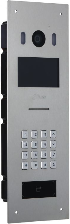 Вызывная панель Dahua DHI-VTO6521K с разрешением камеры 2мп и CMOS сенсором, 4,3-дюймовый LCD дисплей