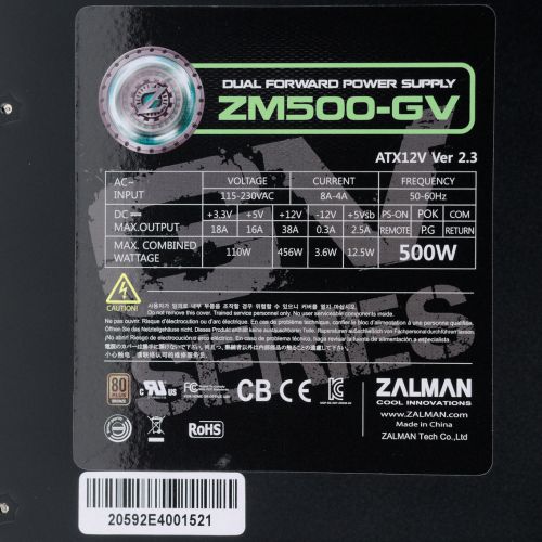 Zalman zm1000 gvm схема