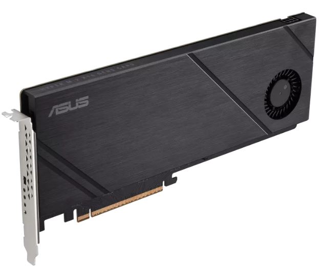 Плата расширения ASUS HYPER M.2 X16 GEN5 4*NVMe M.2 (2242/2260/2280/22110)