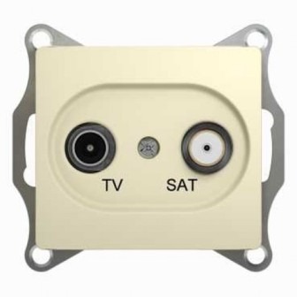 

Розетка Systeme Electric GSL000297 TV-SAT одиночная 1DB, GSL000297