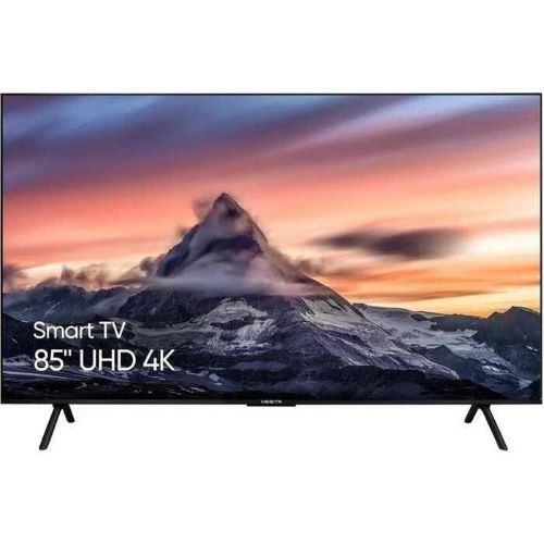 цена Телевизор Vesta V85MU9500 85”UHD/IPS/T2/S2/Официальный Android TV (11) 2/16Gb/Bluetooth 5.0/black